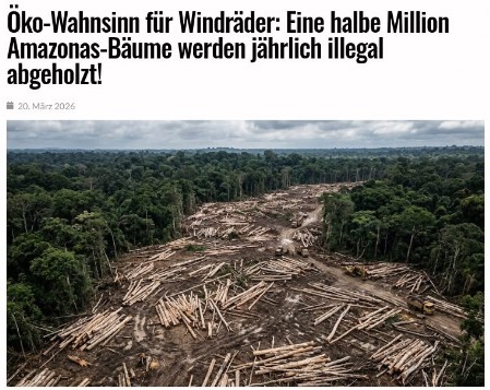 Windräder für den Amazonas